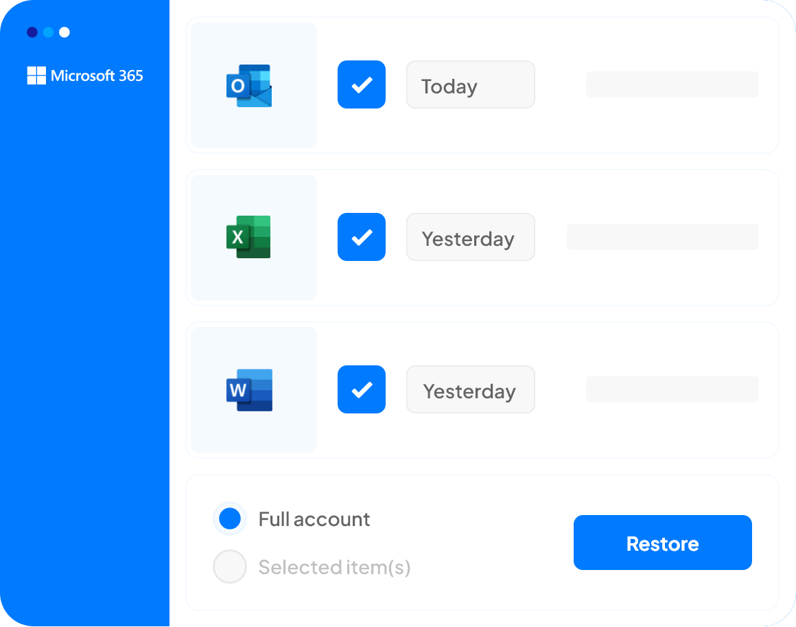 Microsoft 365 app screenshot